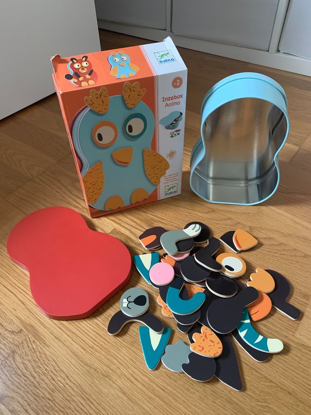 Puzzle Magnético Djeco InzeBox Animo