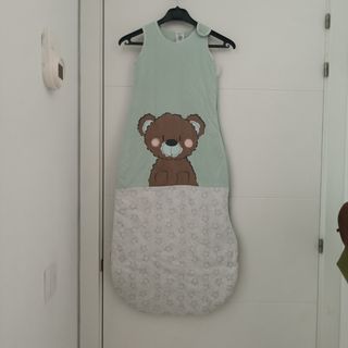 Saco dormir bebé oso mint