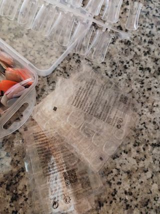 Set Unghie Finte Mani e Piedi Multicolor