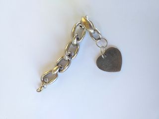 Bracciale con ciondolo cuore