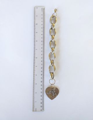 Bracciale con ciondolo cuore