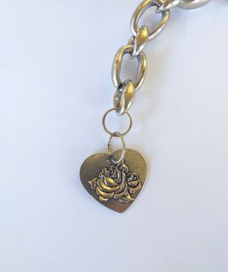 Bracciale con ciondolo cuore