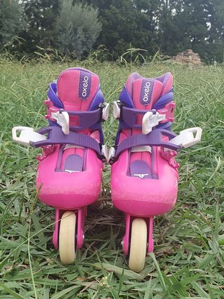Patines rosas