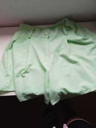 Pantalón ancho verde