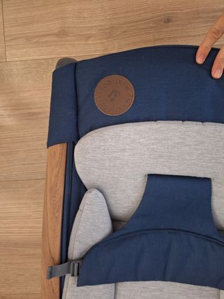 Hamaca Maxi-Cosi madera y tela azul