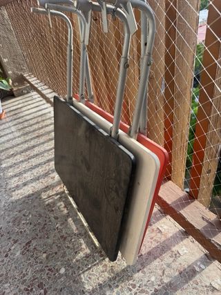 Mesa de balcón plegable