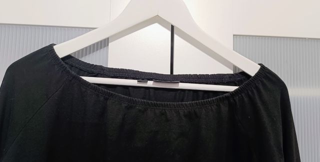 Camiseta manga larga negra