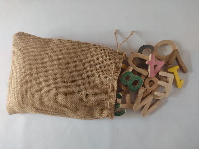 Lettere in legno per bambini