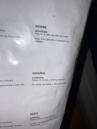Ikea Bryne Aro Blanco y misquitera