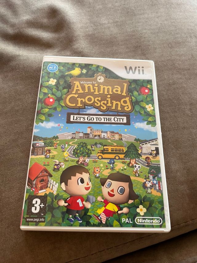 Animal Crossing: Let's Go to the City Wii