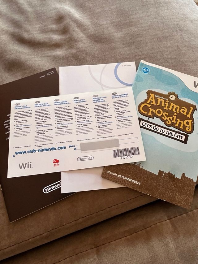 Animal Crossing: Let's Go to the City Wii