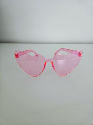 Pack 3 Gafas Corazón Rosas