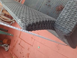 Sofá y sillones de exterior ratán