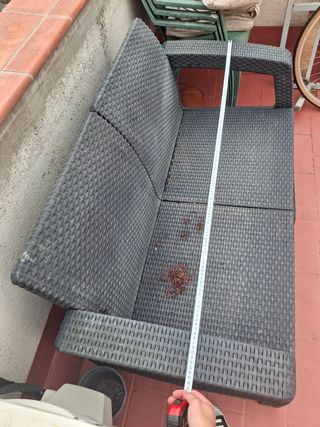 Sofá y sillones de exterior ratán