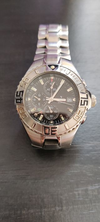 Reloj Viceroy Cronógrafo Hombre Plata Negro
