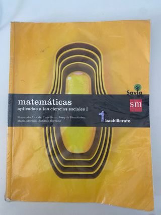 Matemáticas aplicadas a las ciencias sociales I...
