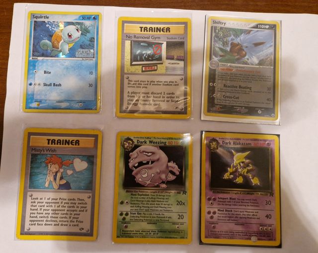Carte Pokemon Vintage