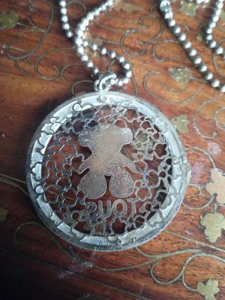 Collar Tous Plata Oso y Circonitas