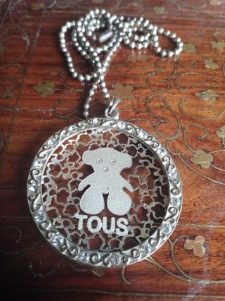 Collar Tous Plata Oso y Circonitas