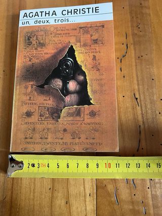 Lote libros Agatha Christie en francés + regalo.
