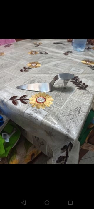 Paletta per torta in metallo Cinderella