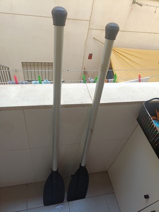 Remos de aluminio para barca
