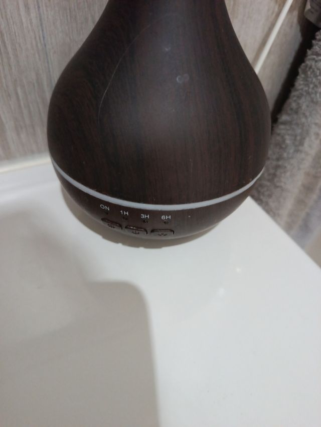 Ambientador Humo Aceites Esenciales Marrón