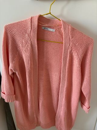 Chaqueta de punto Lefties rosa talla S
