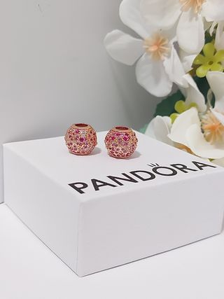 Charm Pandora Rosa con Circonitas