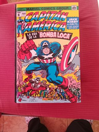 CAPITÁN AMÉRICA LA ERA DE LA "BOMBA LOCA"