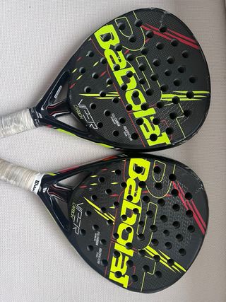 Babolat Viper Carbon. Dos Palas Usadas.