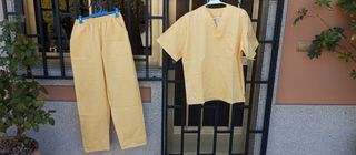 Uniformes Sanitarios Amarillos, unisex