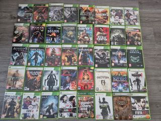 Colección de videojuegos Xbox 360
