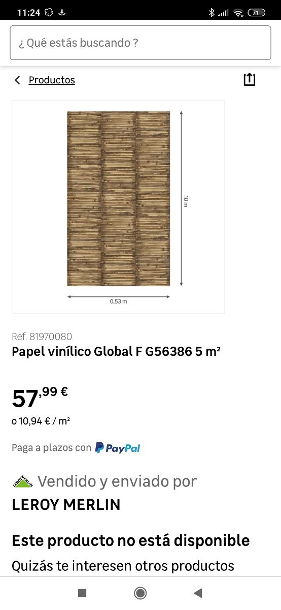 Papel pared cañizo y naturaleza