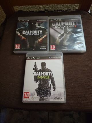 Lote Juegos PS3 Call of Duty