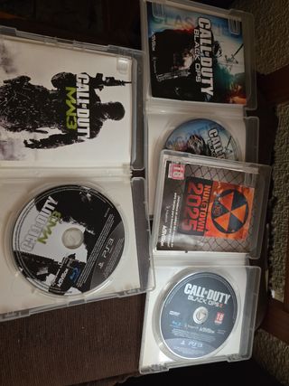 Lote Juegos PS3 Call of Duty