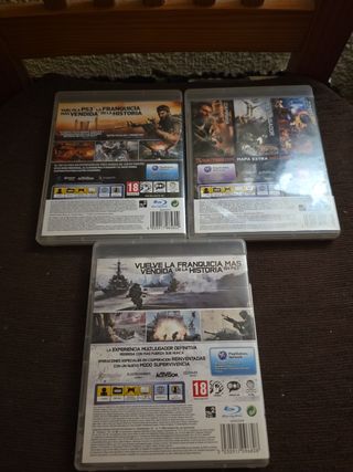 Lote Juegos PS3 Call of Duty