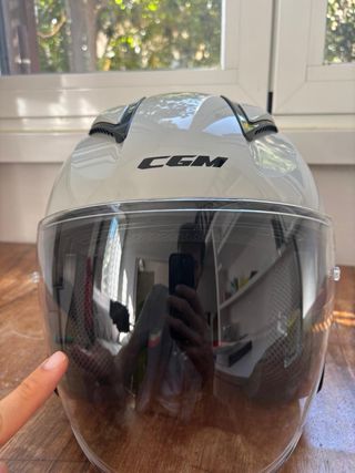 Casco CGM 136dna bianco per motorino