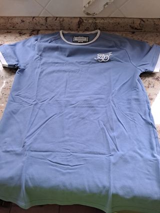 Camiseta SIKSUIL Azul Cielo Talla XS