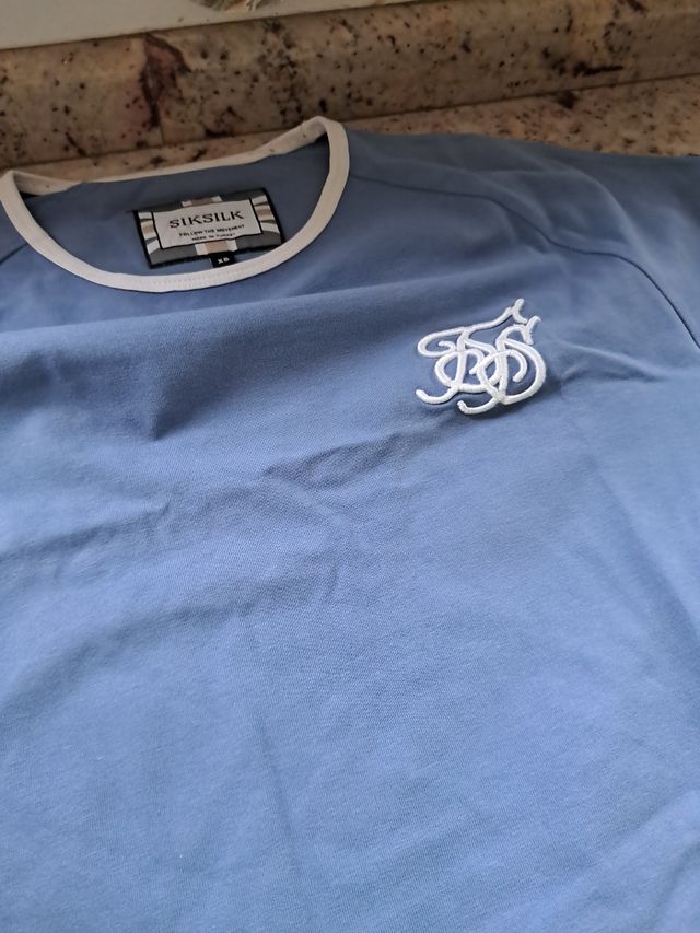 Camiseta SIKSUIL Azul Cielo Talla XS