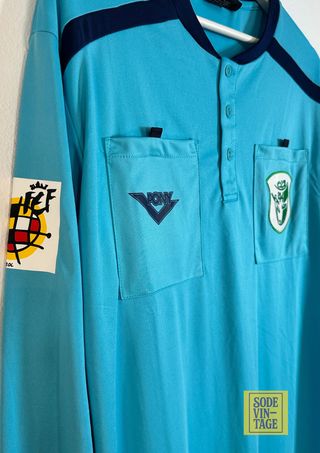 Camiseta árbitro Pony RFEF XL Manga Larga 90s