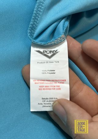 Camiseta árbitro Pony RFEF XL Manga Larga 90s