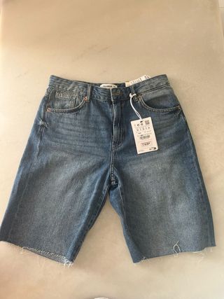  Bermuda baggy vaquera