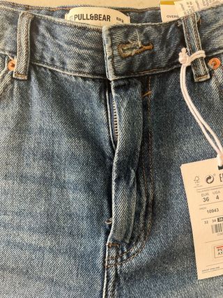  Bermuda baggy vaquera