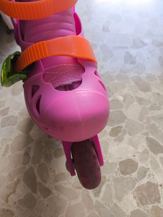 Patines infantiles rosas