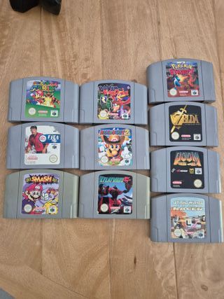 Colección Videojuegos Nintendo 64