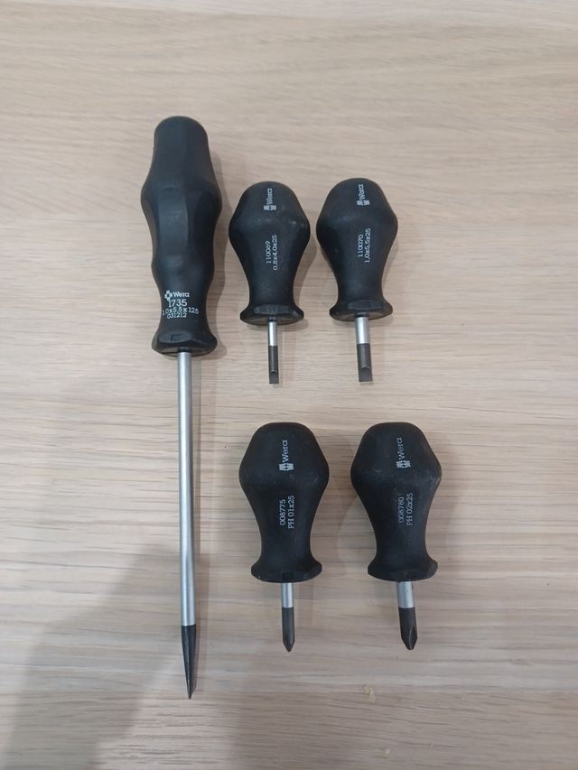 Set 5 Destornilladores Wera