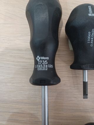 Set 5 Destornilladores Wera