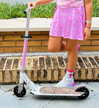 Patinete infantil Oxelo rosa