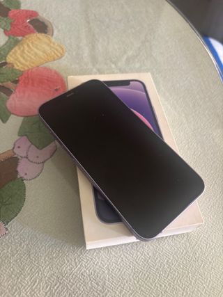 iPhone 12 mini 256GB Morado salud de bateria al 76